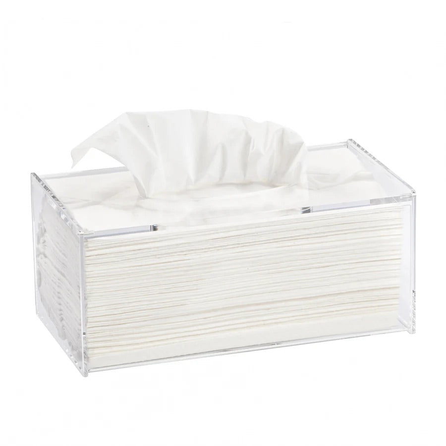 Lucite Tissue Box