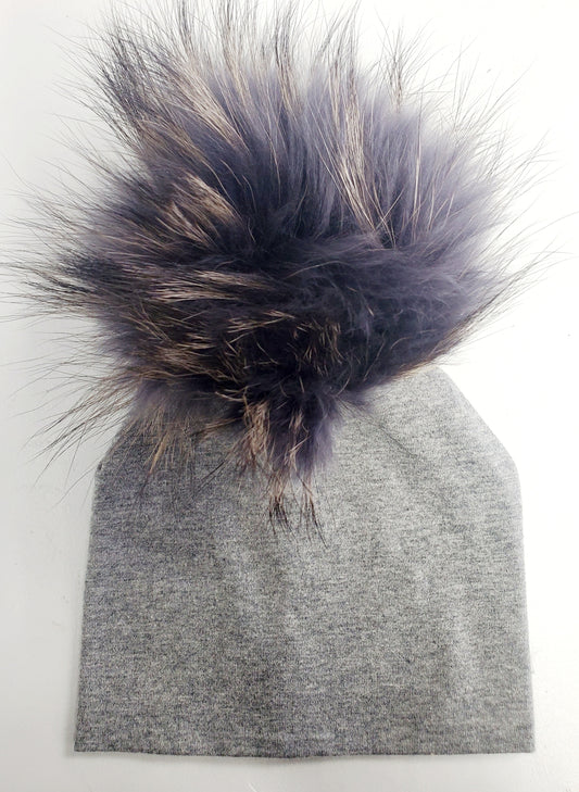 Pom Pom cotton hat
