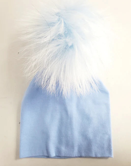 Pom Pom cotton hat
