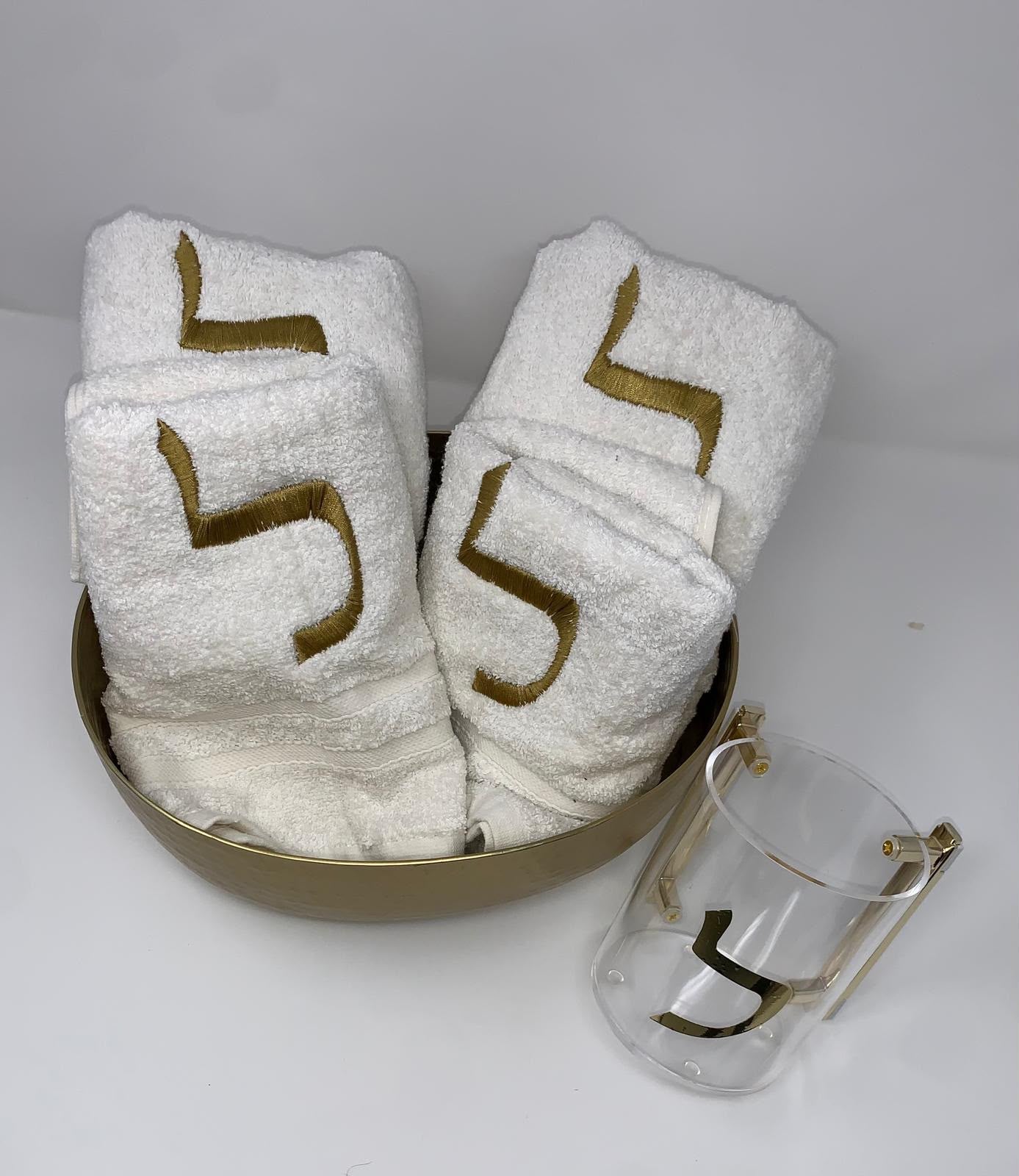 Kvort+ bowl+ 4 hand towels