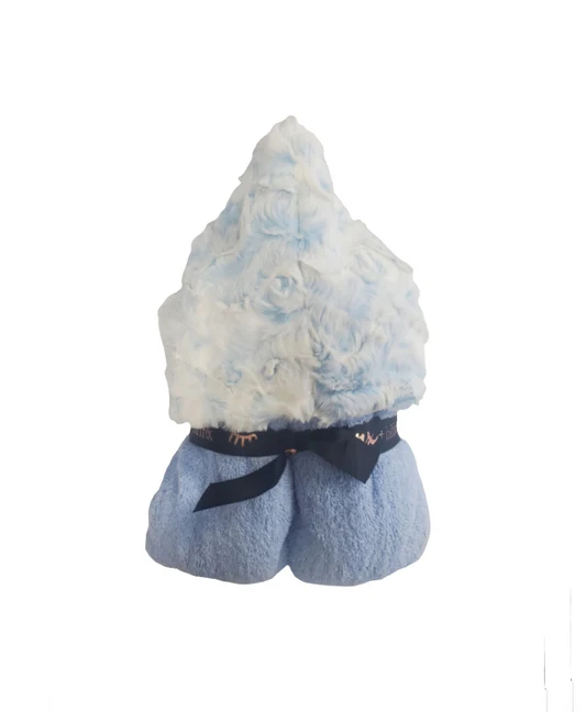 Minky hooded towel - personalization included