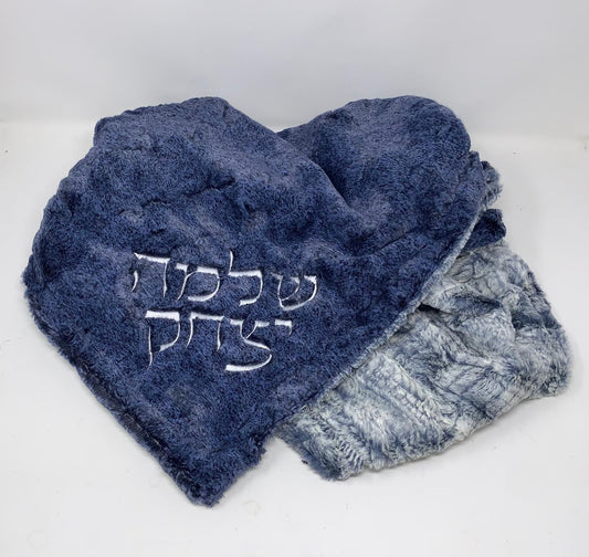 Plush Minky blanket, boys. Personalzation included