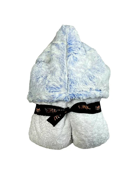 Minky hooded towel - personalization included