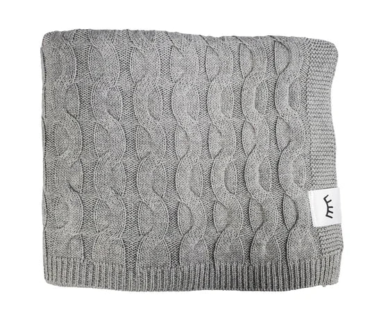 Knit cotton blankets - personalization included