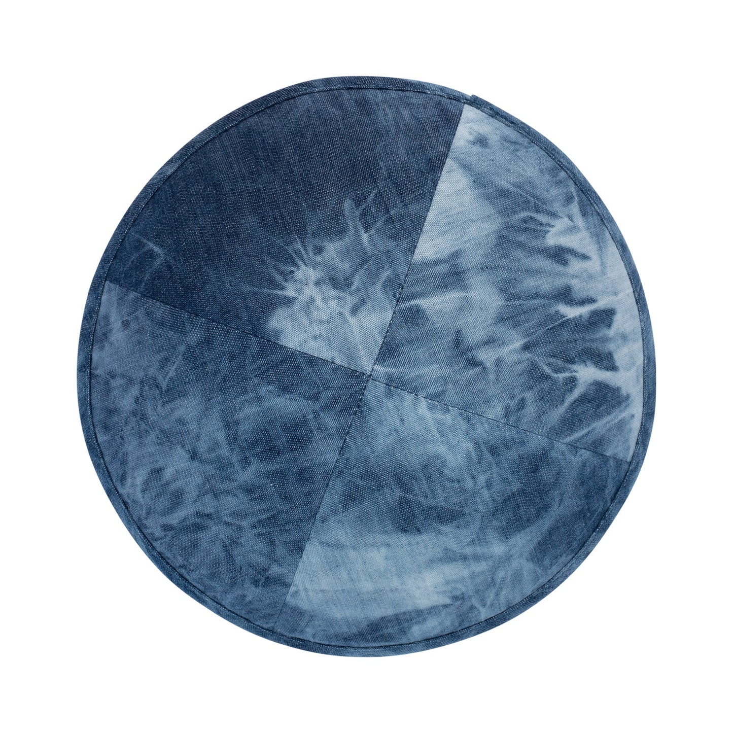 IKIPPAH TIE DYE DENIM YARMULKE- Personalization included