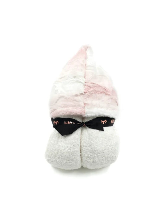 Ombre Blush Hooded Towel