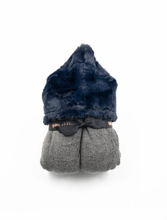 Minky hooded towel - personalization included