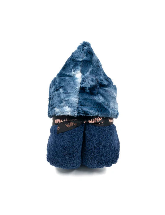 Minky hooded towel - personalization included