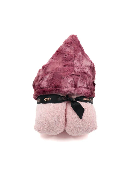 Galaxy Raspberry Pink Hooded Towel
