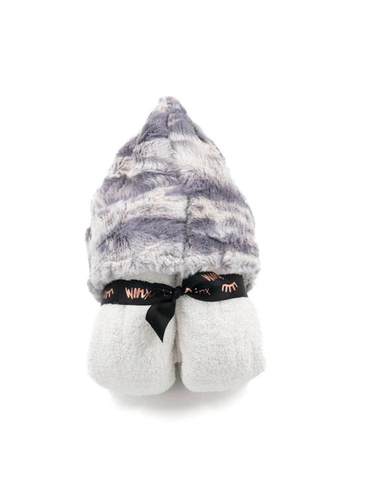 Minky hooded towel - personalization included